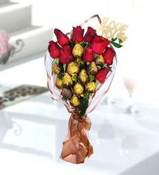 Rose Serisi Gül Buketi